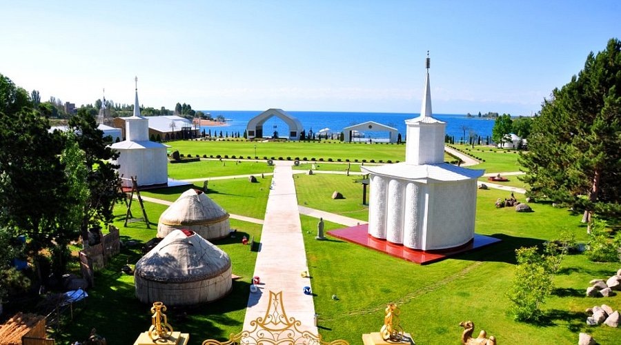 the open air museum called Rukh Ordo in Cholpon Ata (Issyk Kul lake)