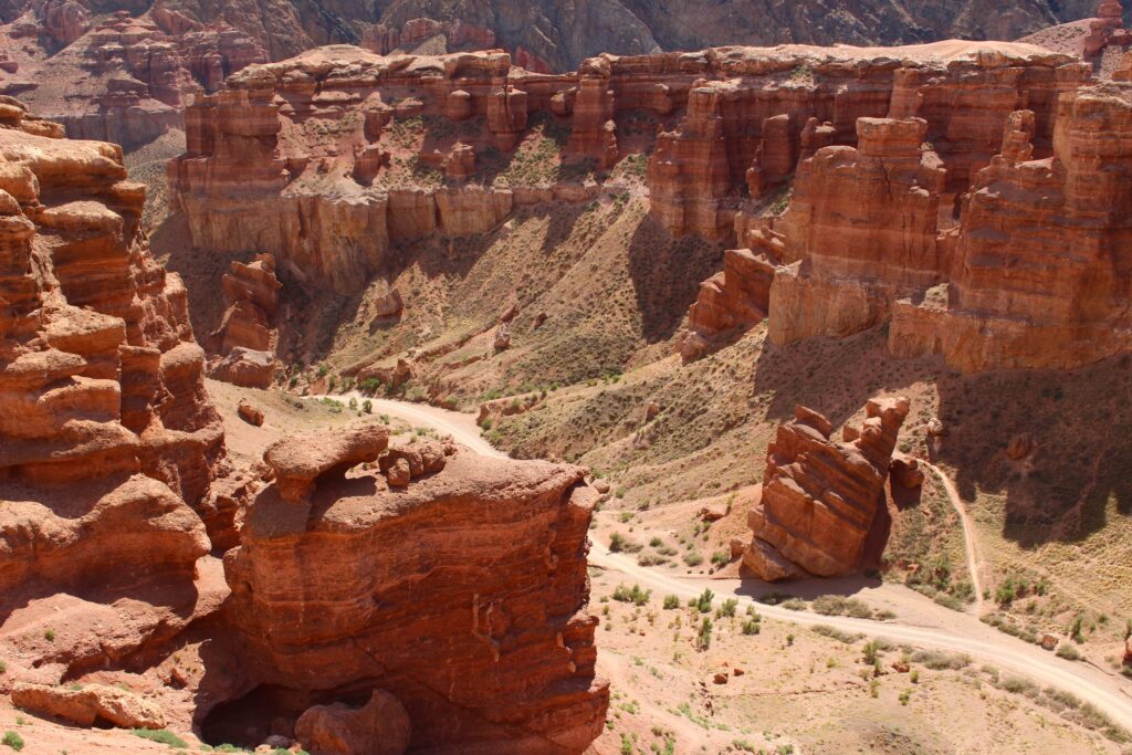 Charyn-Canyon-in-Kazachstan near almaty