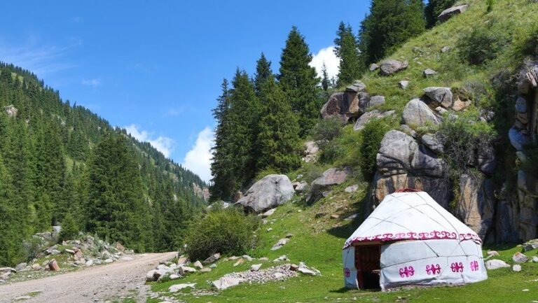 nature in kyrgyztan