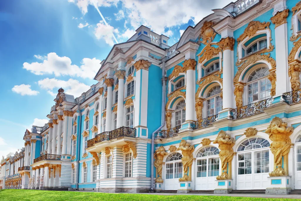 Ekaterina palace in Saint Petersburg