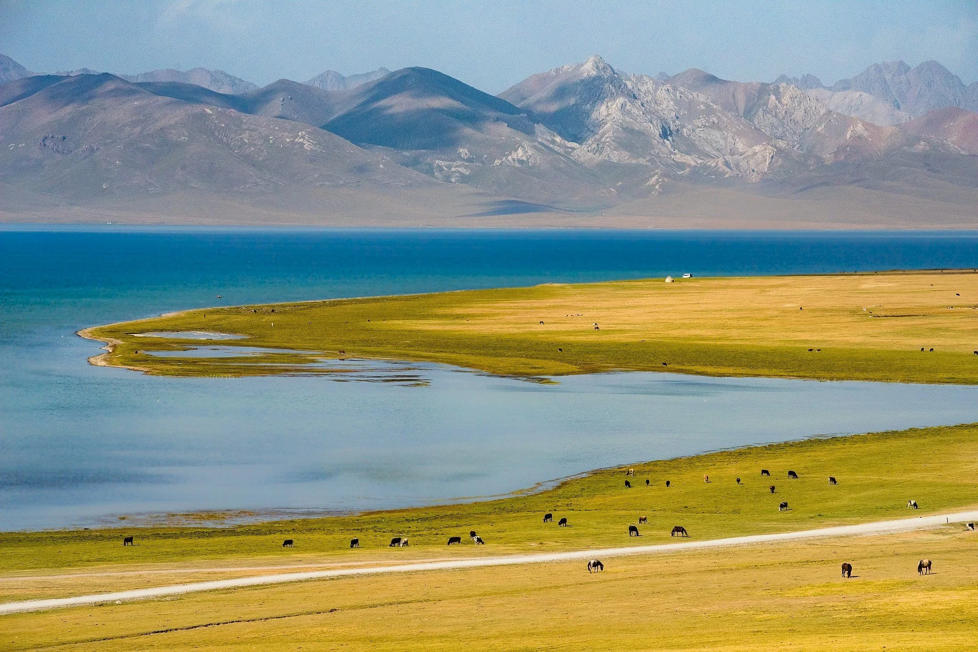 Chatyr-Kul See: der abgelegenste See in Kirgistan