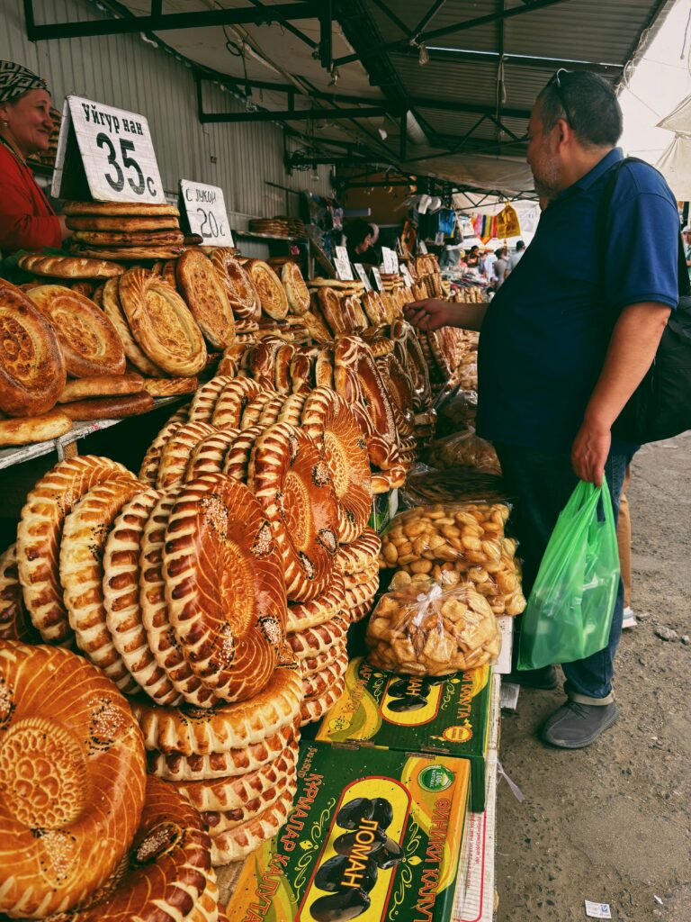 Bishkek, the food market