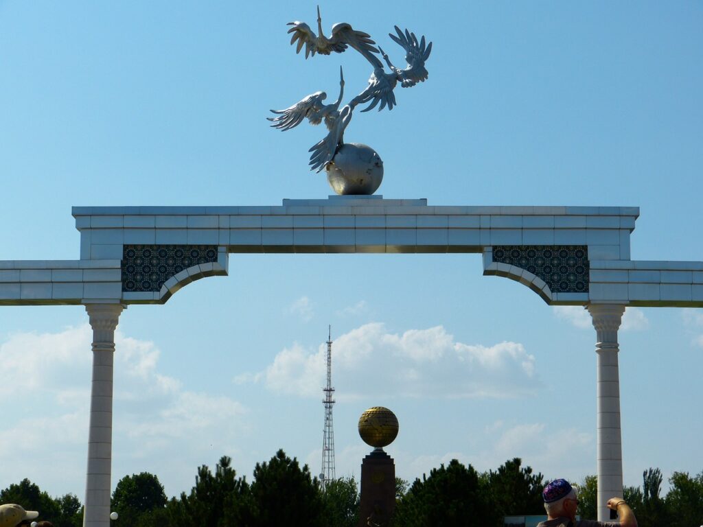 tashkent, independence square, monument, uzbekistan, tashkent, tashkent, tashkent, tashkent, tashkent