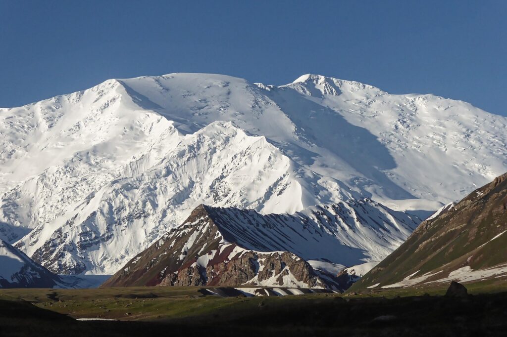 kyrgyzstan, mountains, landscape, nature, clouds, heaven, glacier, snow, pamir, lonliness, central asia, transalai chain, pik lenin, kyrgyzstan, kyrgyzstan, glacier, glacier, glacier, glacier, glacier