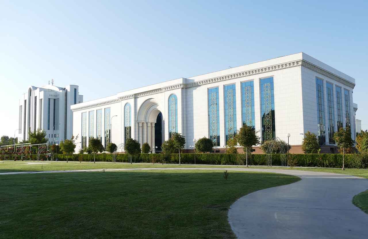 tashkent city the modern building