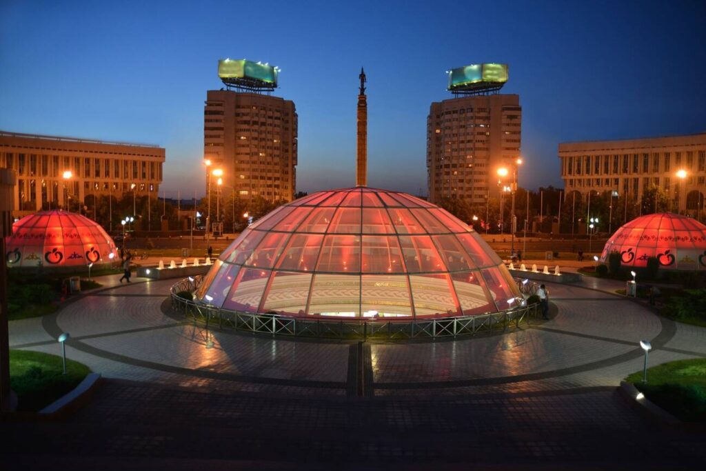 republic-square-almaty-nightlife