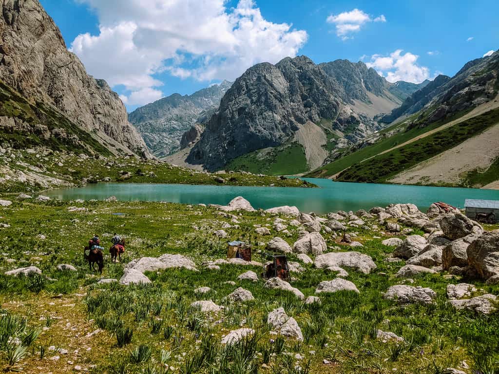 arslanbob holy lake kyrgyzstan