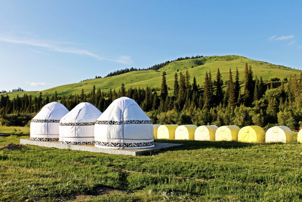 yurts in karkara