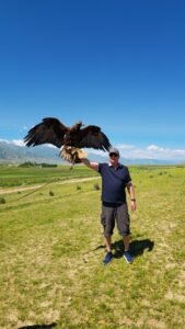 our guest with eagle